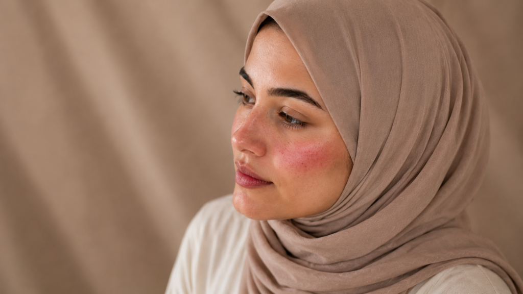 Sensitive skin type